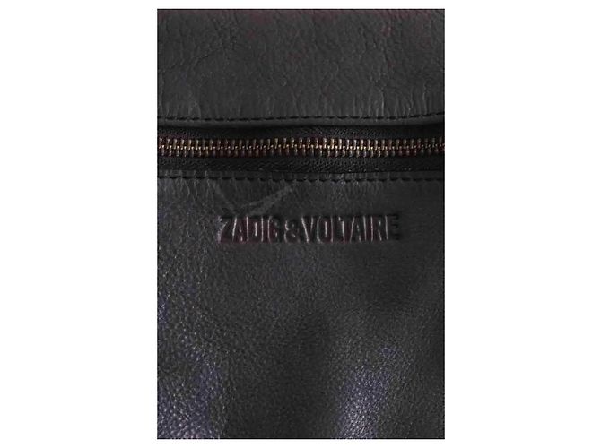 Borsa in pelle nera Zadig & Voltaire Nero - vista 4