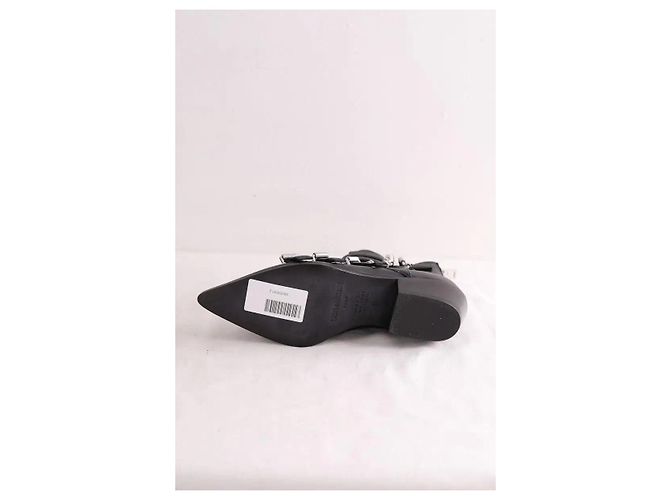 Zadig & Voltaire Black Leather Buckle Boots - view 6