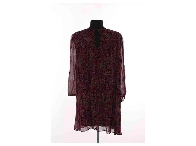 Ba&Sh Kleid aus lila Viskose - Ansicht 4