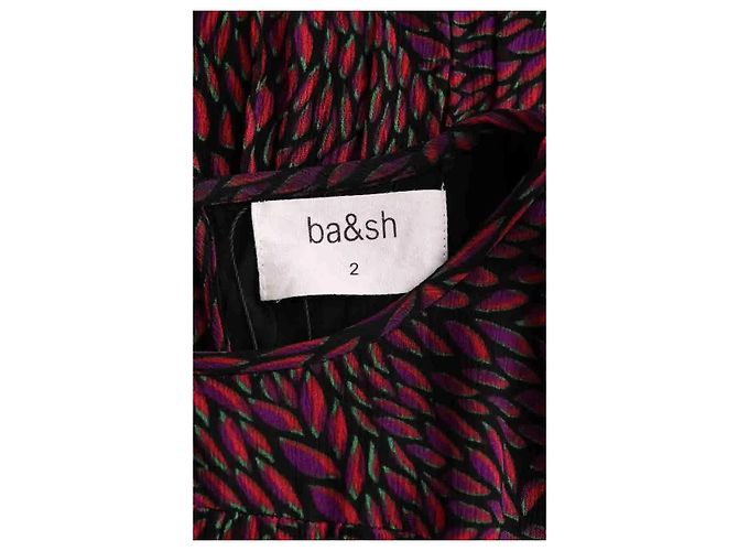 Ba&Sh Kleid aus lila Viskose - Ansicht 5