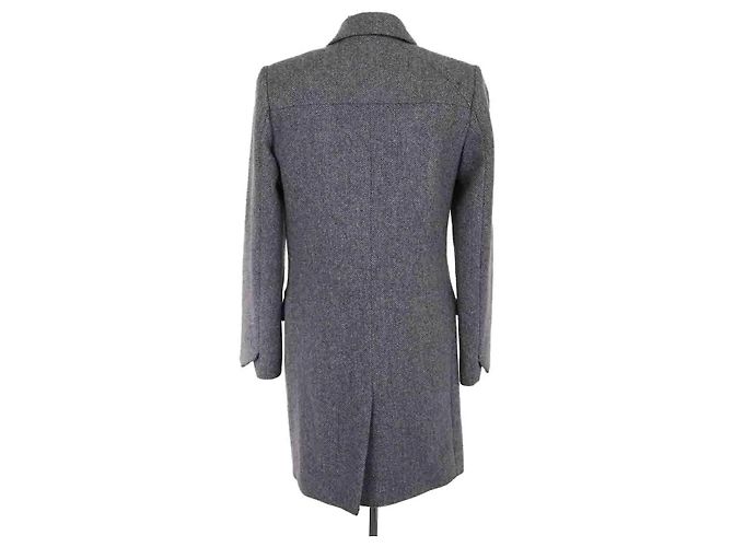 Abrigo de lana gris Zadig & Voltaire XS - vista 4