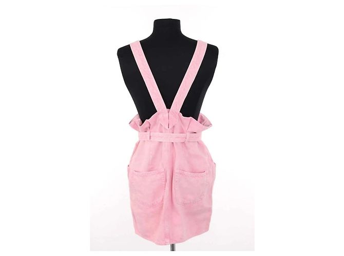 Vestido Dolessa rosa de algodón Isabel Marant - vista 4