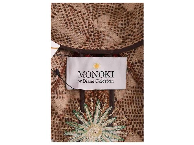 Autre Marque Monoki Jacke aus Wolle mehrfarbig Mehrfarben - Ansicht 5