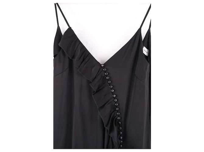 Magda Butrym Schwarzes Seidenkleid - Ansicht 2