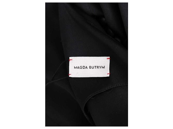 Magda Butrym Schwarzes Seidenkleid - Ansicht 5