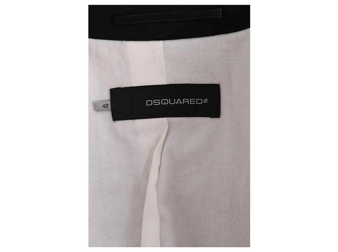 Blazer de lã preto Dsquared2 - vista 5