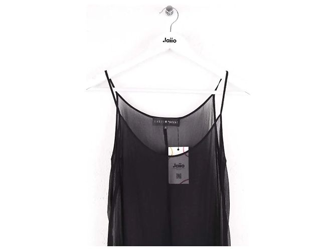 Vestido de seda negro Isabel Marant - vista 2