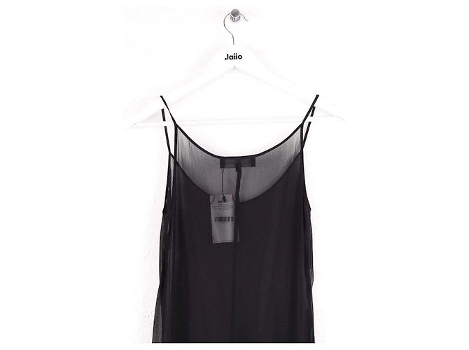Vestido de seda negro Isabel Marant - vista 4