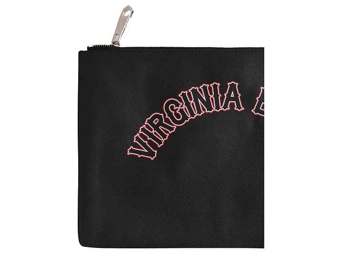 Clutch Givenchy em couro preto - vista 2