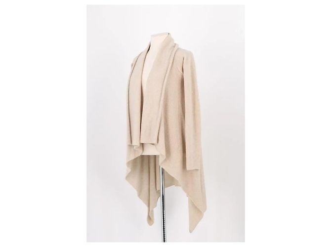 Zadig & Voltaire Gilet en cachemire beige - vue 2