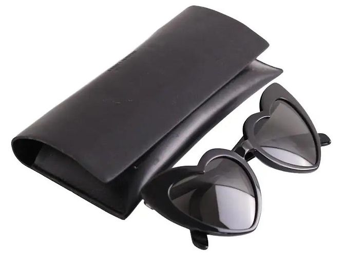 Autre Marque Gafas de sol Saint Laurent negras de plástico Negro - vista 6
