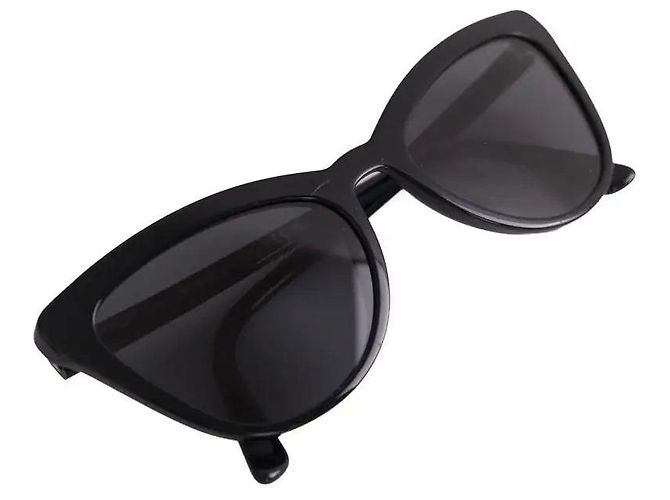 Gafas de sol Prada negras de plástico Negro - vista 5
