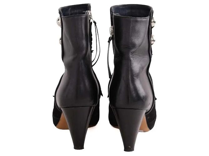 Botas Isabel Marant de cuero negro talla 38 - vista 2