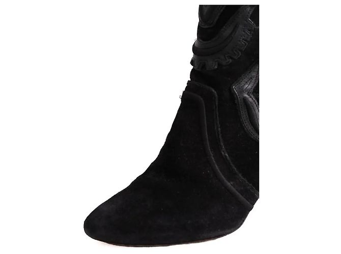 Botas Isabel Marant de cuero negro talla 38 - vista 5
