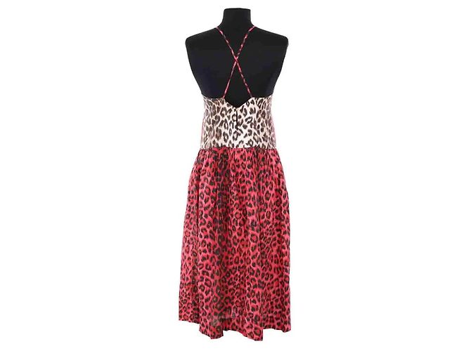 La Prestic Ouiston Multicolour Cotton Dress Multiple colors - view 4