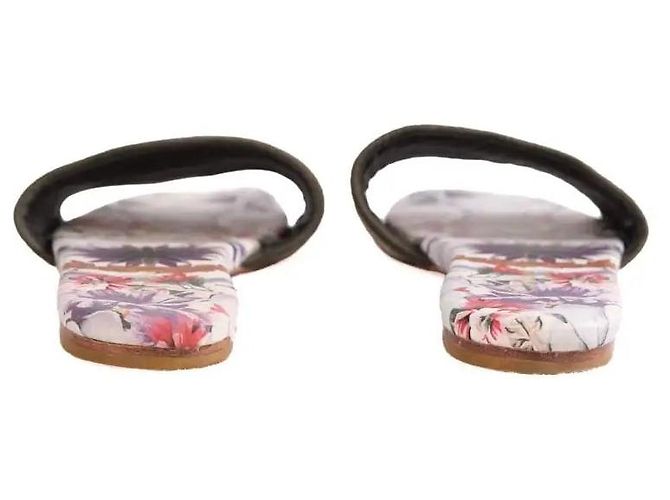Autre Marque Multicolor embroidered Dway mules Multiple colors - view 2