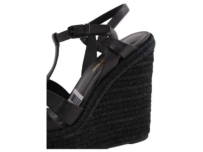 Autre Marque Sandali Saint Laurent in pelle nera Nero - vista 4