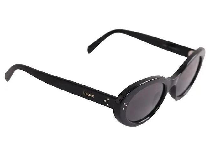 Céline Black Plastic Sunglasses - view 2