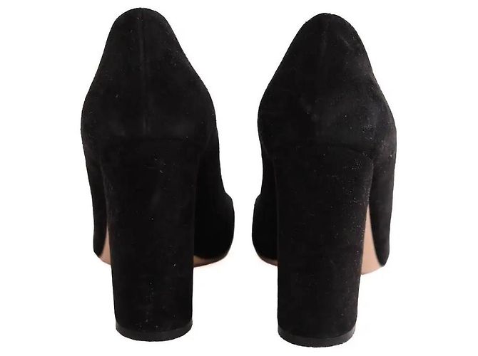 Décolleté Gianvito Rossi in camoscio nero taglia 38 - vista 2