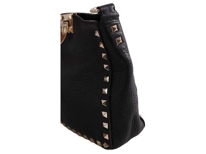 Valentino Borsa a tracolla Stud nera Nero - vista 3