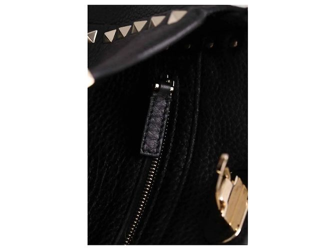 Valentino Borsa a tracolla Stud nera Nero - vista 6