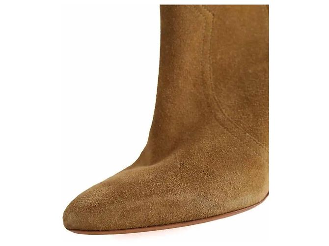 Stivaletti Isabel Marant Etoile in camoscio camel taglia 38 Cammello - vista 5
