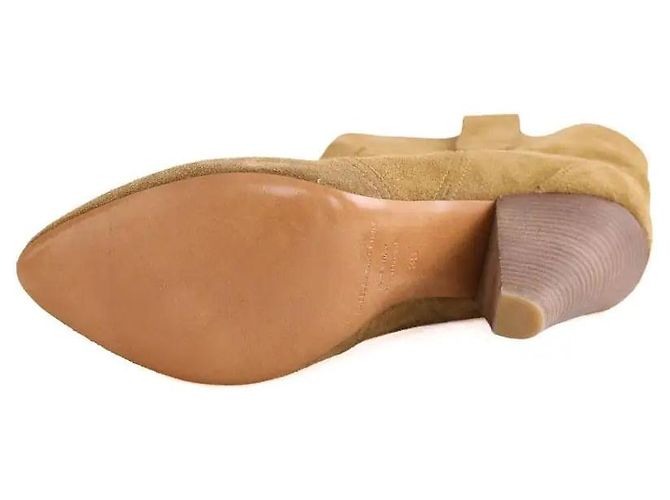 Stivaletti Isabel Marant Etoile in camoscio camel taglia 38 Cammello - vista 6