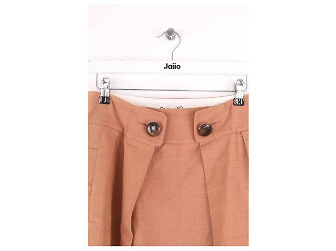 Chloé Rock aus Baumwolle Rosa Pink - Ansicht 2