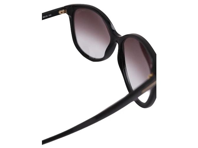 Óculos de sol Tom Ford pretos em plástico - vista 4