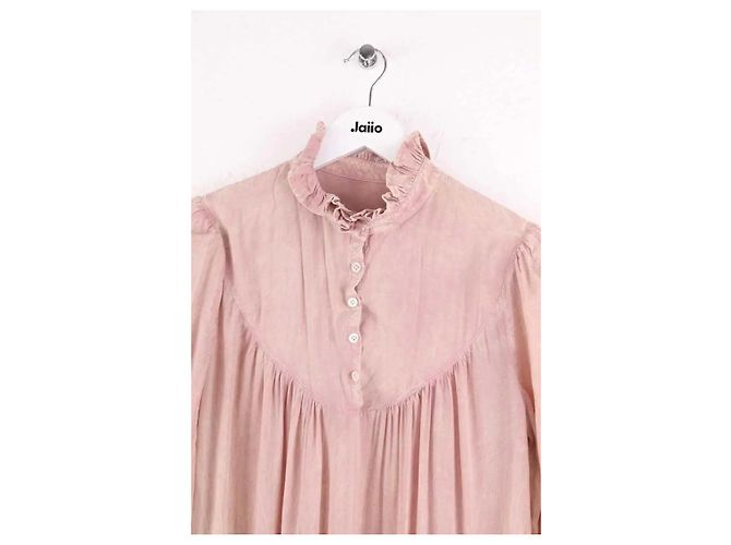 Autre Marque Vestido rosa Raquel Allegra - vista 2