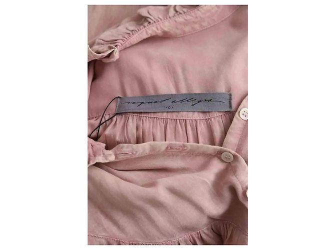 Autre Marque Vestido rosa Raquel Allegra - vista 5