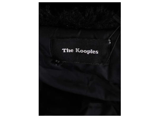 Parka blu The Kooples - vista 5