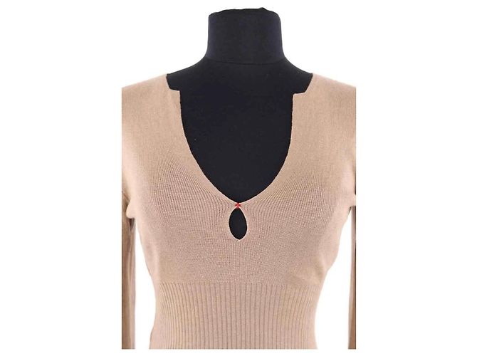 Prada Silk Top Beige - view 2