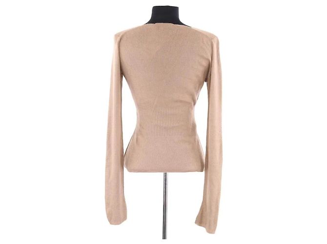 Prada Silk Top Beige - view 4