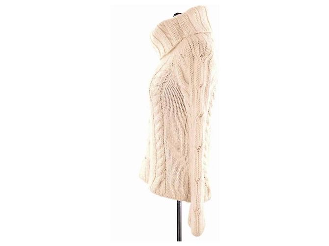 Jersey de lana blanco Dolce & Gabbana - vista 3