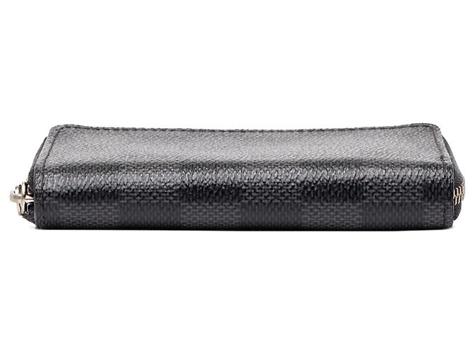 Louis Vuitton Damier Graphite Zippy Münzbeutel Schwarz - Ansicht 3
