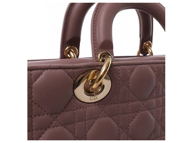Autre Marque Borsa a mano 2Way Dior Lady D-Joy in pelle, Rosa - vista 10