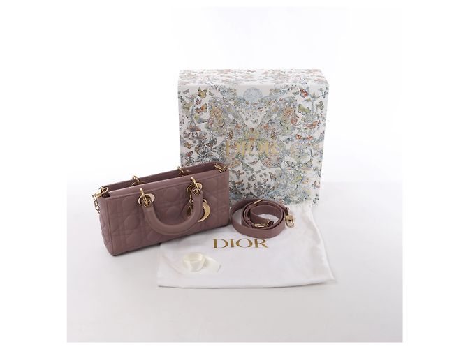 Autre Marque Borsa a mano 2Way Dior Lady D-Joy in pelle, Rosa - vista 13