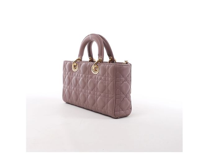 Autre Marque Borsa a mano 2Way Dior Lady D-Joy in pelle, Rosa - vista 3