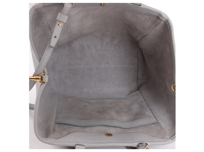 Céline Bolsa de mão 2Way CELINE Folded Cabas Small Tote em cinza claro - vista 12