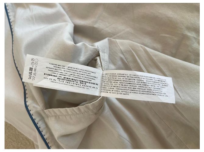Giacca Adolfo Dominguez Beige in Cotone e Lyocell Grigio - vista 13