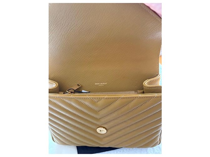 Yves Saint Laurent Saint Laurent College Tasche Olivgrün - Ansicht 4