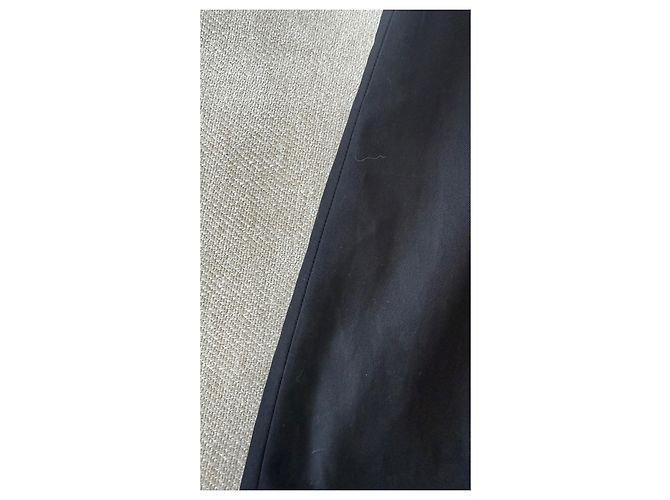 Vestido mini de algodón negro KHAITE con escote cuadrado - vista 5