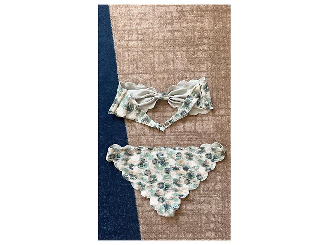 Autre Marque Bikini Marysia estampado floral Blanco Verde - vista 4