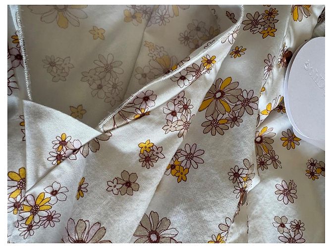See By Chloé ärmellose Blumenbluse Braun Pink Weiß Gelb - Ansicht 4