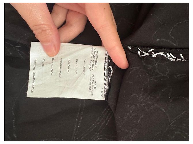 Miu Miu Midi-Rock mit schwarzem Blumenprint Weiß - Ansicht 10
