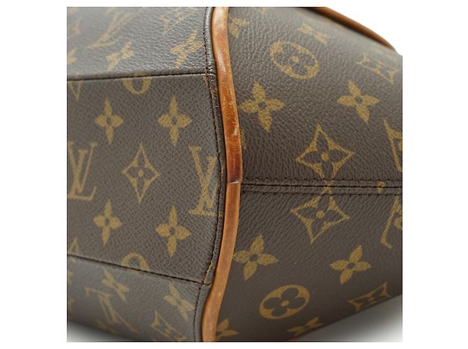 Louis Vuitton Vintage Monogram Canvas Ellipse MM Handtasche Satchel Bag Braun - Ansicht 5