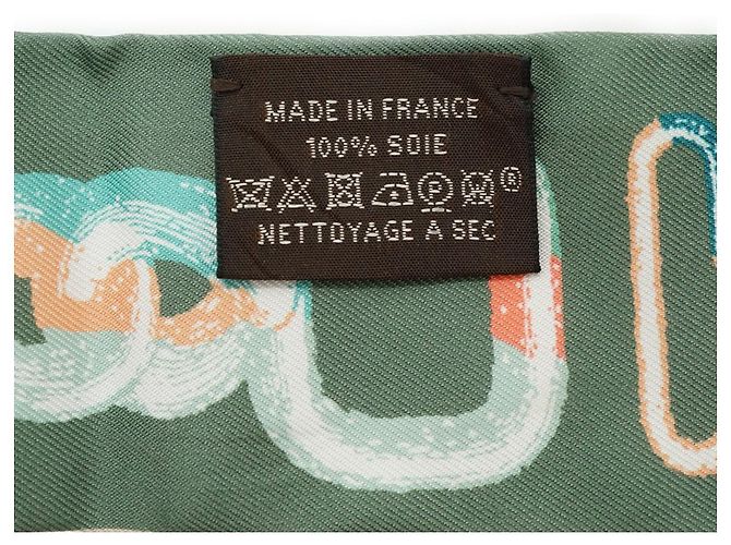 Hermès Hermes Multicolor Inventaire Poetique de Brides A Bloc Silk Twilly 86 Mehrfarben - Ansicht 6