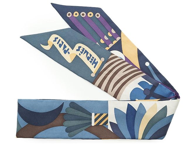 Hermès Hermes Multicolor Parade En Fanfare Seidentwilly Schal 86 Mehrfarben - Ansicht 2