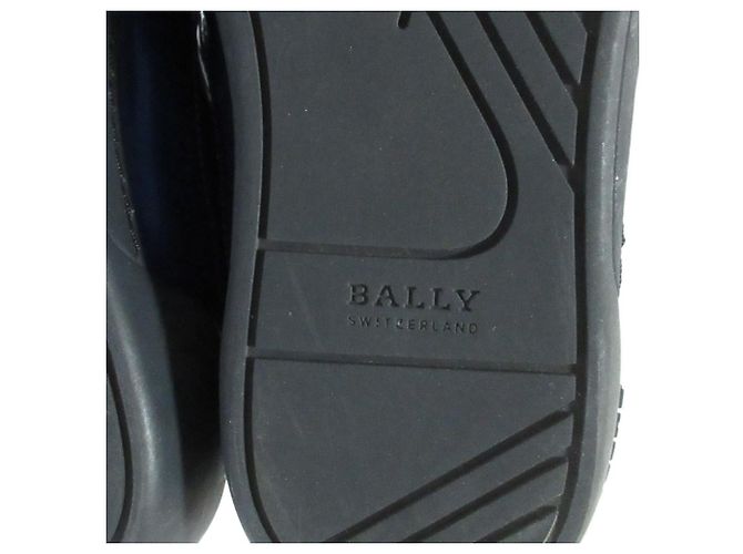 Bally EROY High Cut Sneaker aus Lackleder Blau - Ansicht 8